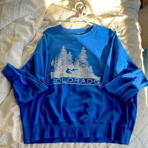 American Eagle Colorado Blue XL Sweatshirt